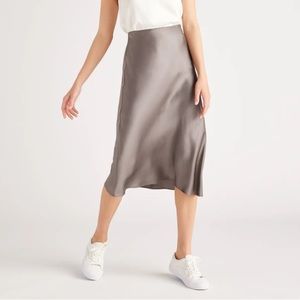 Quince washable silk skirt